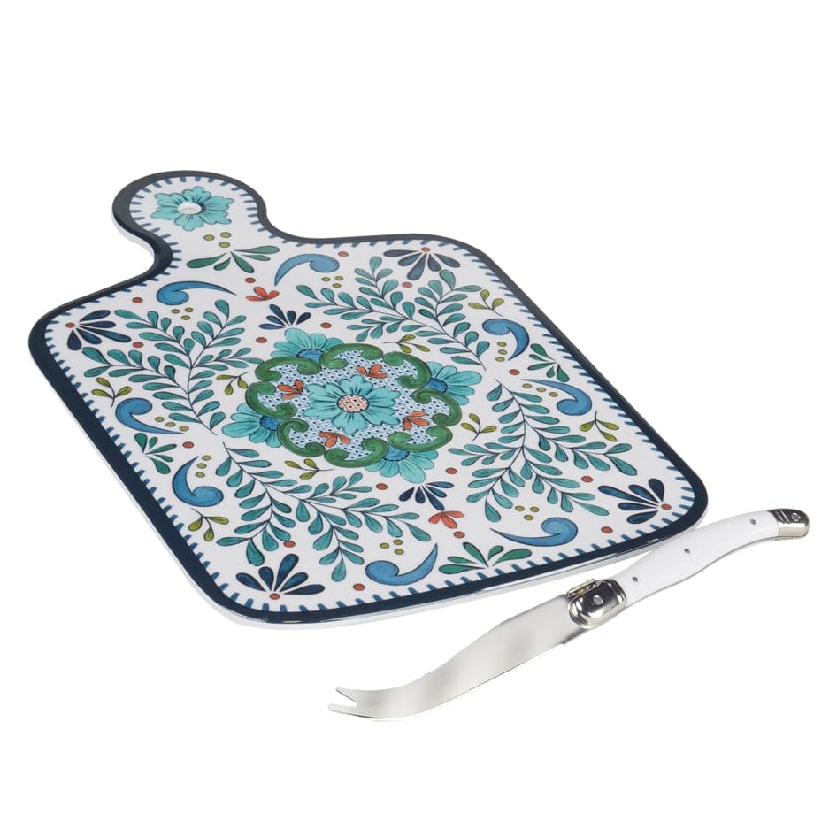 Certified International Certified International Talavera Melamine Cheese Board with Spreader - Little Miss Muffin Children & Home