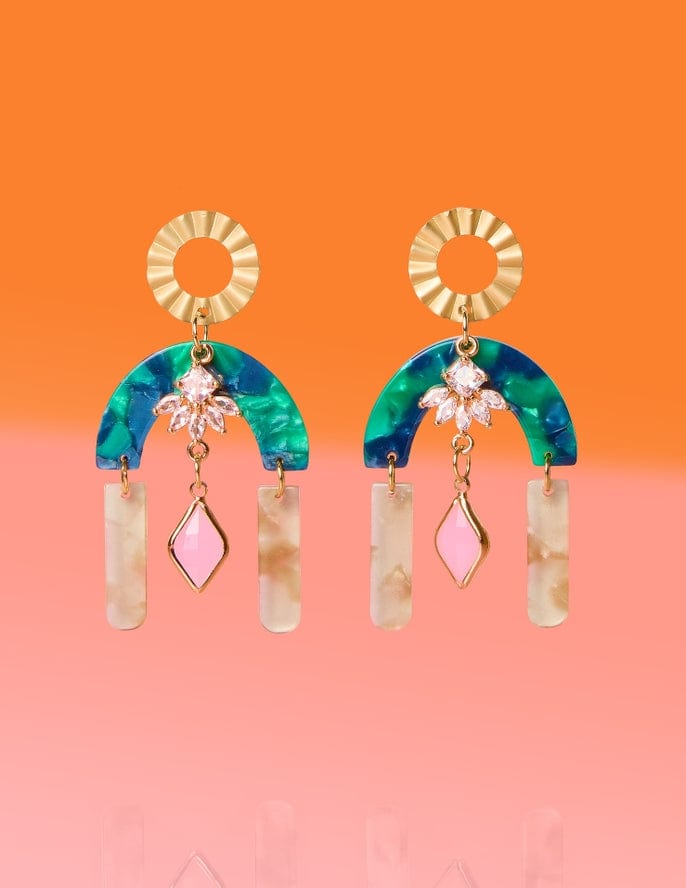 Tribe + Temple Tribe + Temple Egyptian but Deco Dangle Earrings - Little Miss Muffin Children & Home