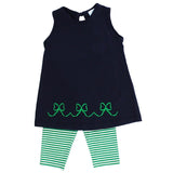 Bailey Boys Bailey Boys Tied in a Bow Capri Knit Legging Set - Little Miss Muffin Children & Home