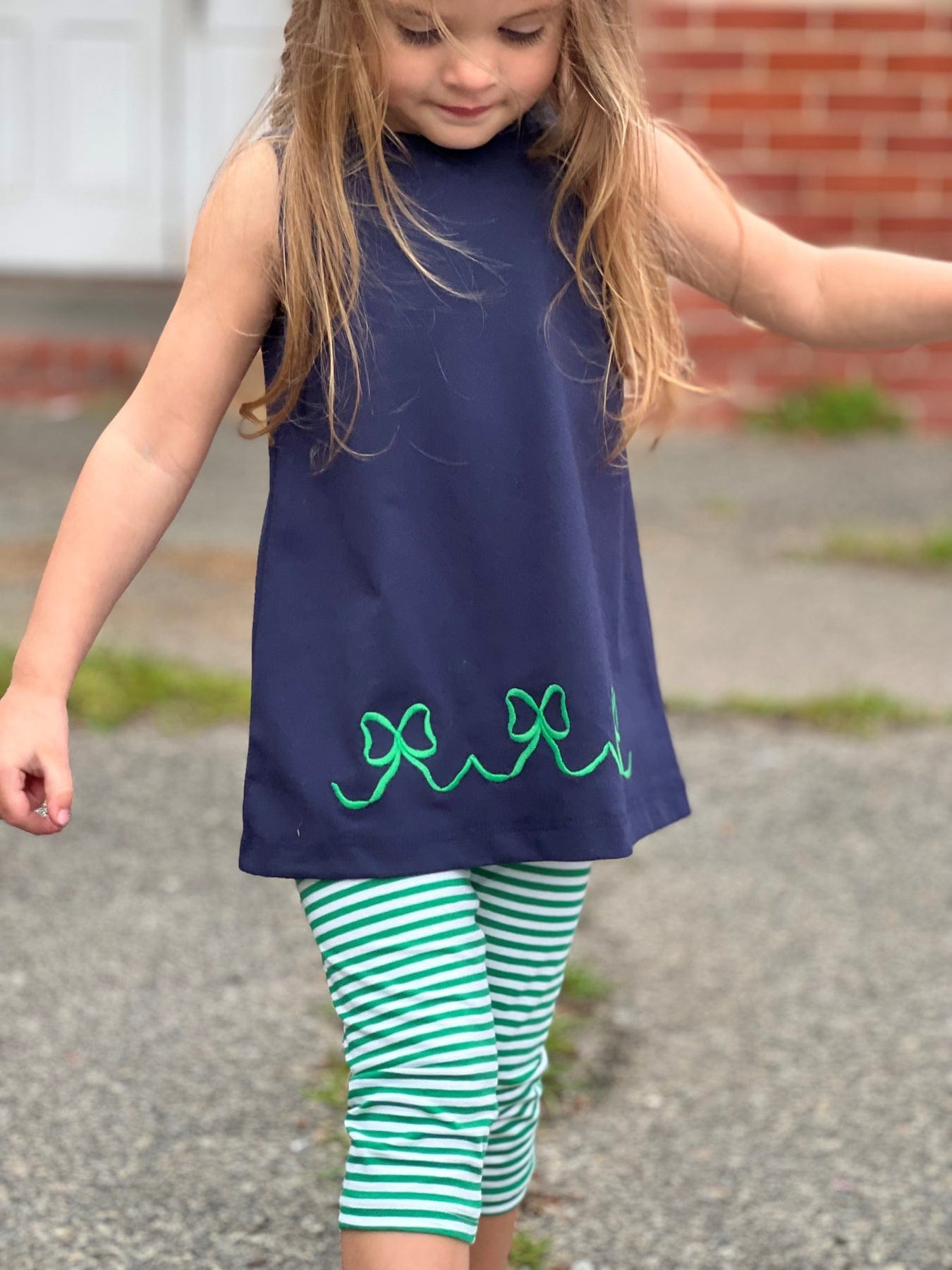 Bailey Boys Bailey Boys Tied in a Bow Capri Knit Legging Set - Little Miss Muffin Children & Home