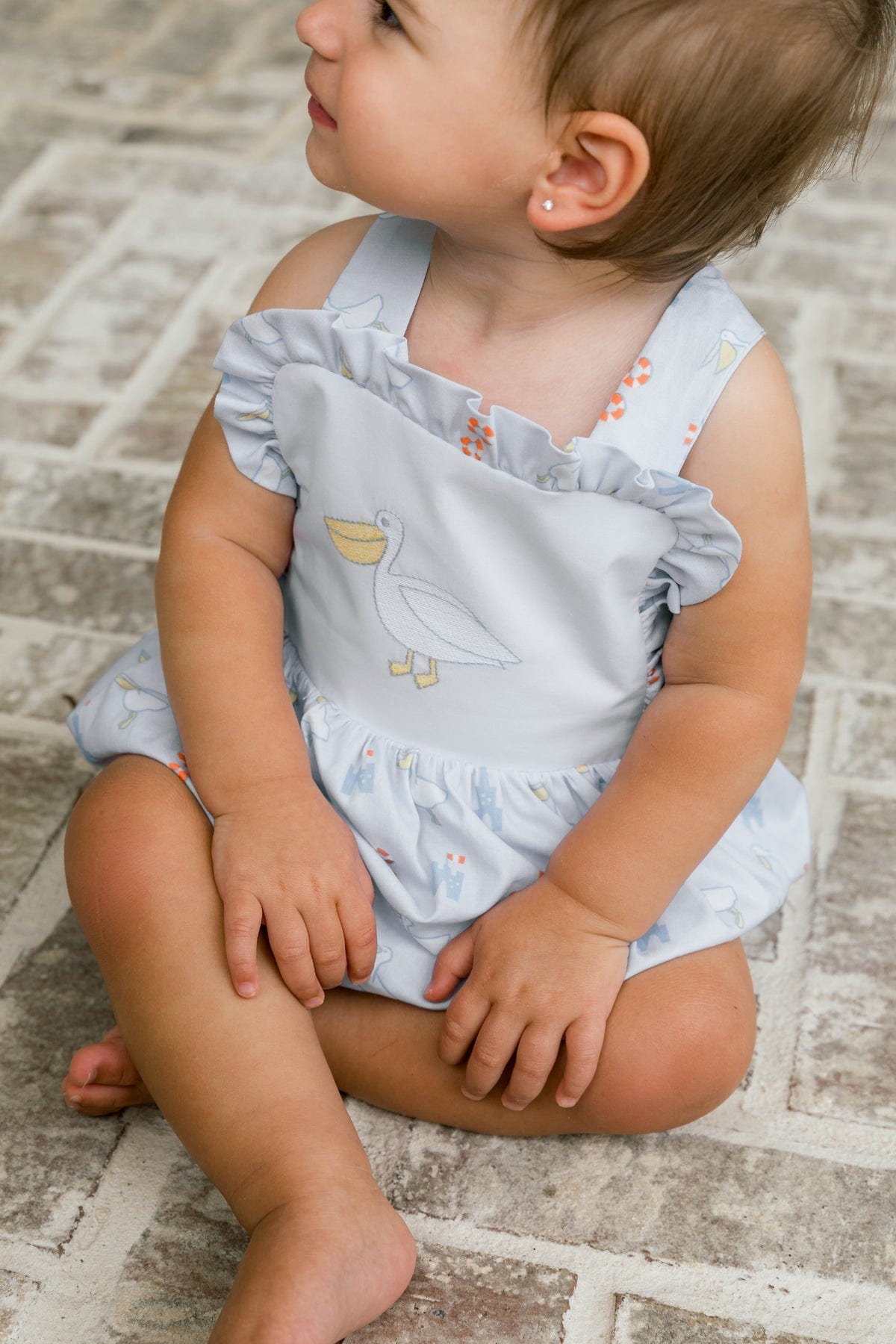 Bailey Boys Bailey Boys Pelican Point Girls Sunsuit - Little Miss Muffin Children & Home