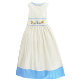 Bailey Boys Bailey Boys Heritage Blue Floral Empire Dress - Little Miss Muffin Children & Home