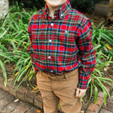 Bailey Boys Roscoe Wales Plaid Button Down Shirt