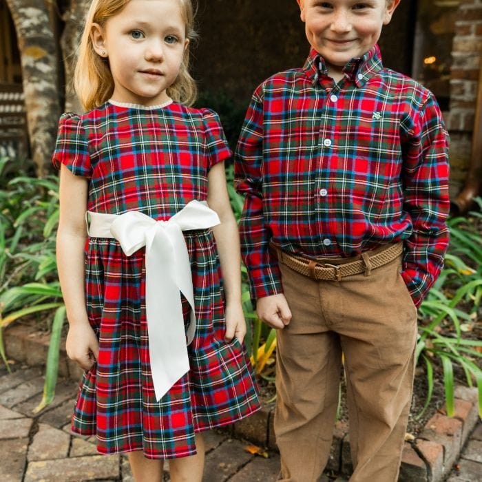 Bailey Boys Bailey Boys Wales Tartan Dress - Little Miss Muffin Children & Home
