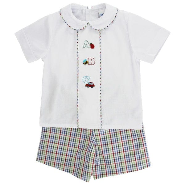 Bailey Boys Bailey Boys ABC Basic Short Set - Little Miss Muffin Children & Home