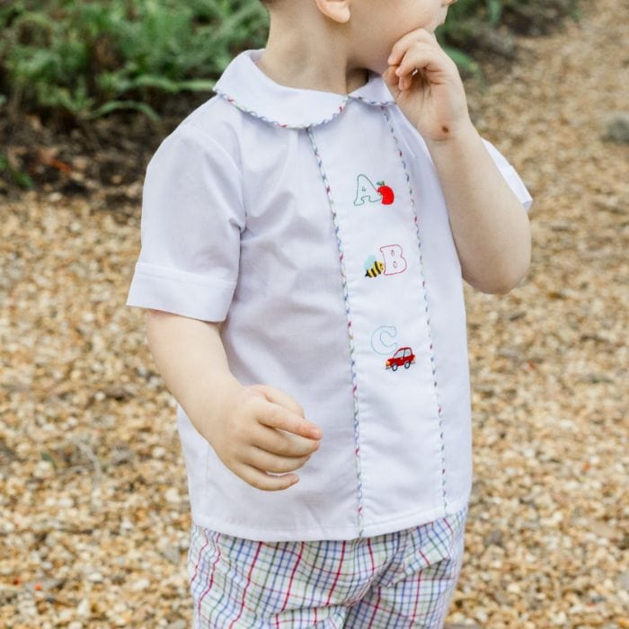 Bailey Boys Bailey Boys ABC Basic Short Set - Little Miss Muffin Children & Home