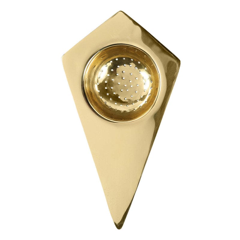 Madam Rahulia BRA42-TEA TEA STRAINER BRASS BELGRANO