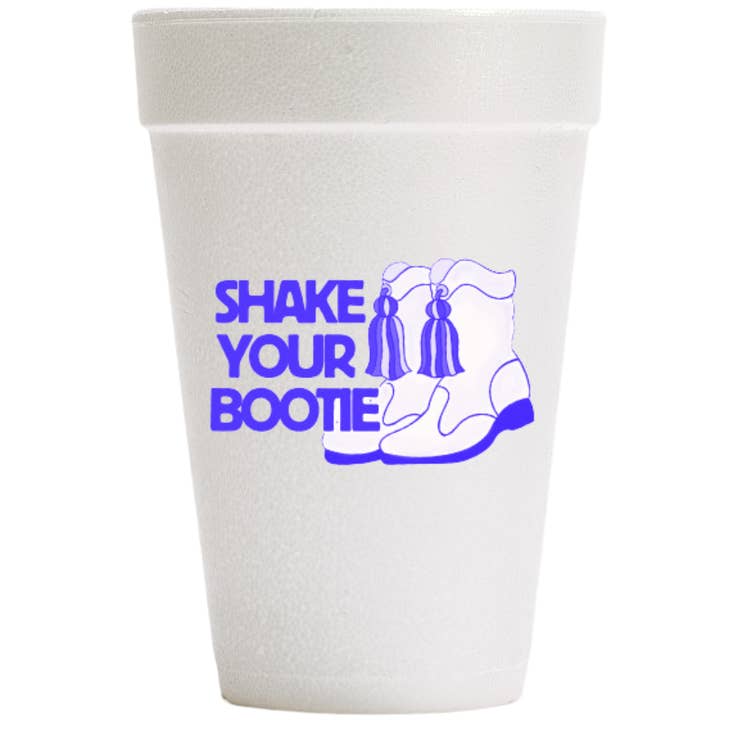 Southern Ink Southern Ink Mardi Gras Shake Your Bootie Styrofoam Cups - Little Miss Muffin Children & Home