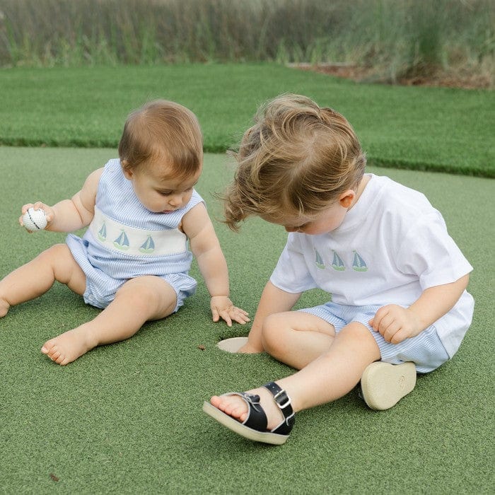 Bailey Boys Bailey Boys Sailboat Trio, Short Infant Bubble - Little Miss Muffin Children & Home