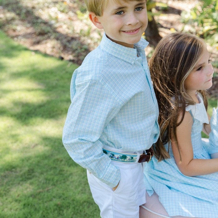 Bailey Boys Bailey Boys Roscoe Button Down Shirt, Laurel - Little Miss Muffin Children & Home