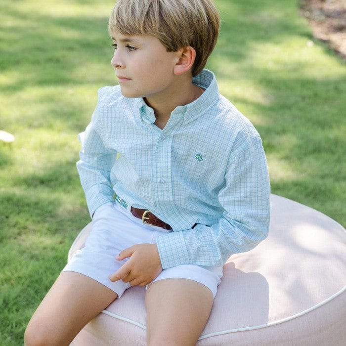 Bailey Boys Bailey Boys Roscoe Button Down Shirt, Laurel - Little Miss Muffin Children & Home