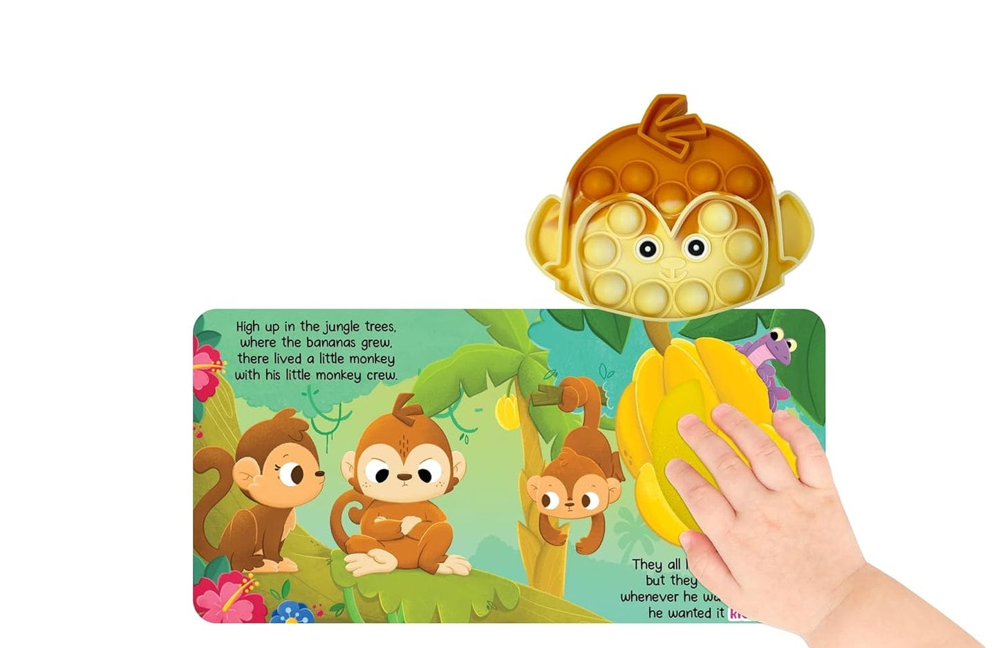Little Hippo Books Little Monkey - Your Sensory Fidget Friend - Little Miss Muffin Children & Home