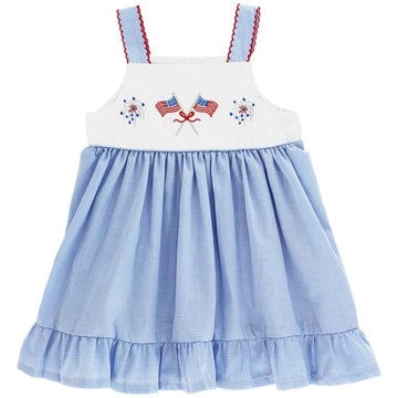 Bailey Boys Bailey Boys Flags & Fireworks Girls Sundress - Little Miss Muffin Children & Home