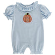 Bailey Boys Lil Pumpkin Patch Girl's Short Knit Romper - Little Miss Muffin Children & Home