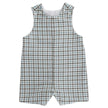 Bailey Boys Pigeon Plaid Short John John with Tab - Little Miss Muffin Children & Home
