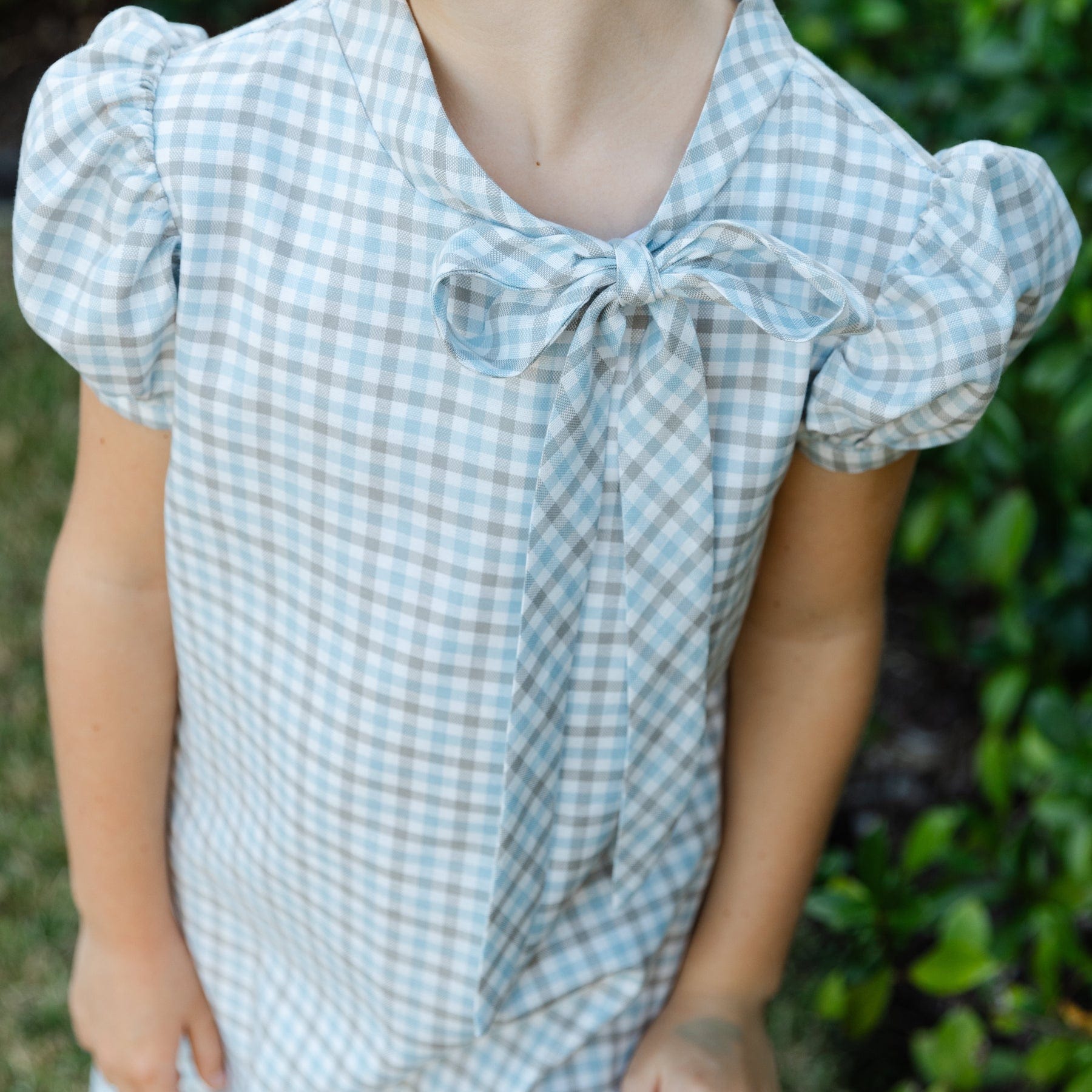 Bailey Boys Pigeon Plaid Tia Tie Dress - Little Miss Muffin Children & Home