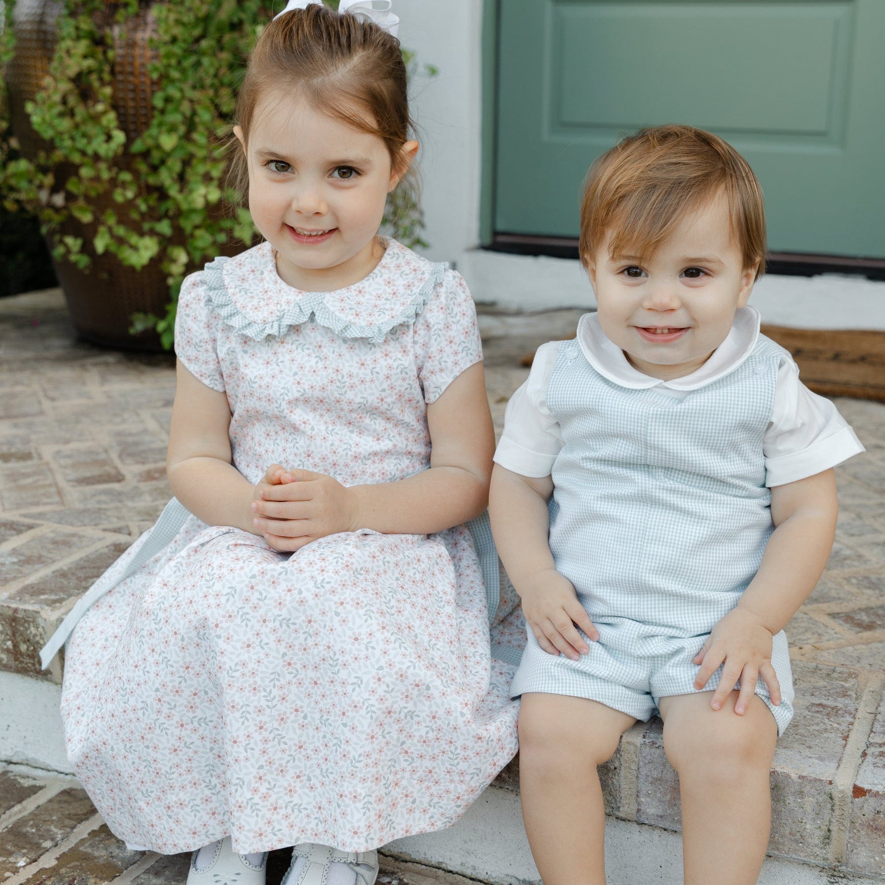 Bailey Boys Boy's Piped Shirt in Bone - Little Miss Muffin Children & Home