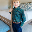 Bailey Boys Roscoe Button Down in Watson - Little Miss Muffin Children & Home