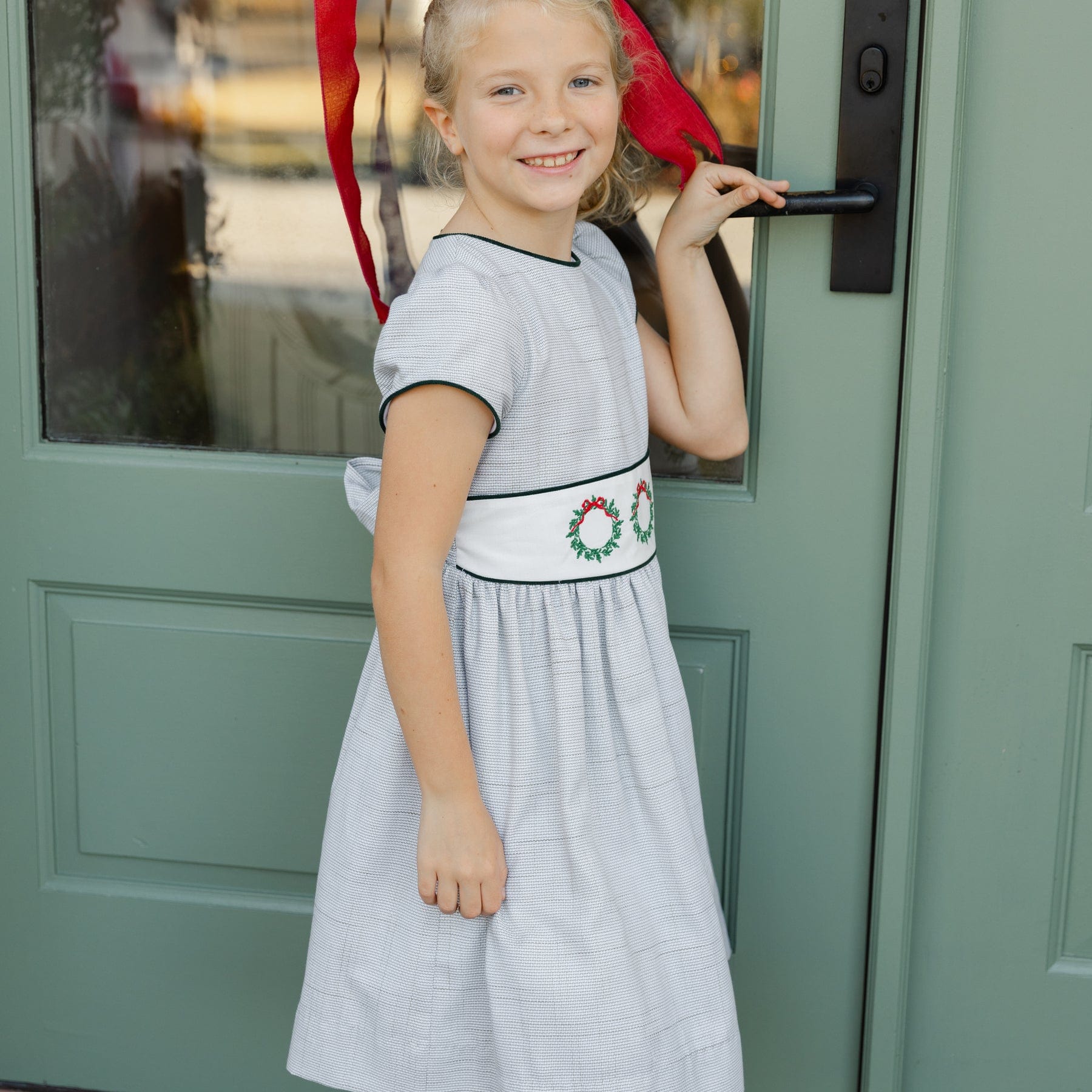 Bailey Boys Laurel Wreath Dress - Little Miss Muffin Children & Home