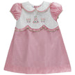 Bailey Boys Party Time Embroidered Aline Dress in Pink Gingham - Little Miss Muffin Children & Home