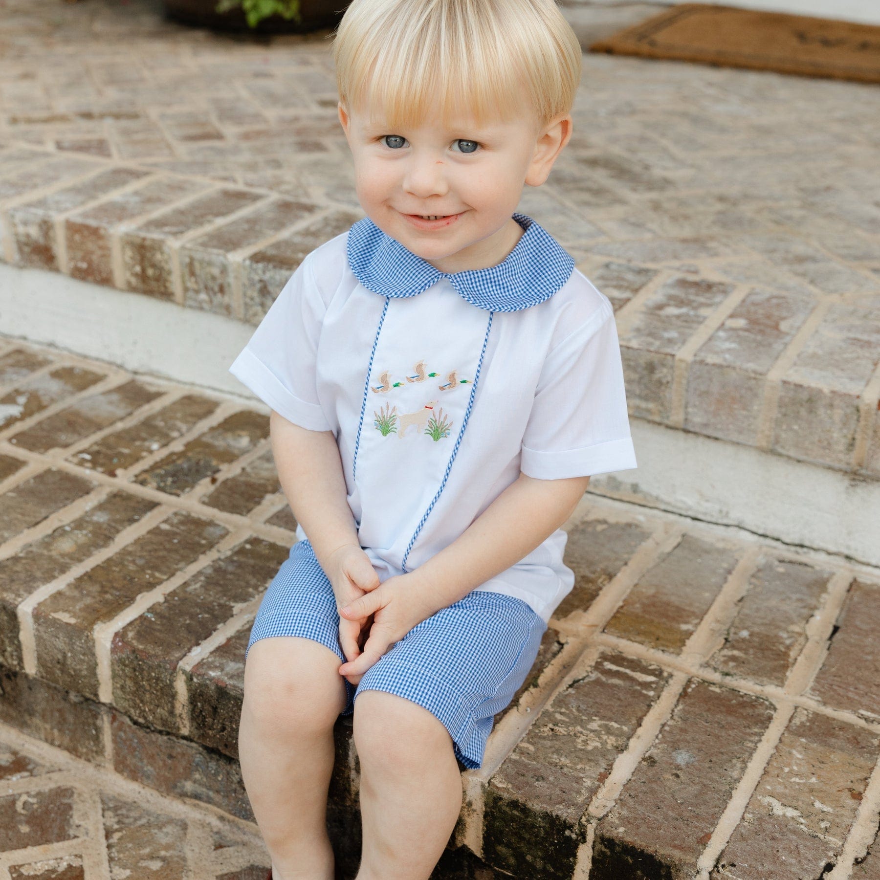 Bailey Boys Duck Hunting Dressy Short Set - Little Miss Muffin Children & Home