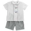 Bailey Boys Biplane Dressy Short Set - Little Miss Muffin Children & Home