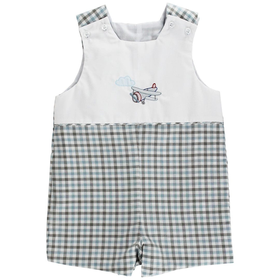 Bailey Boys Biplane Short John John - Little Miss Muffin Children & Home