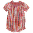 Bailey Boys Sorbet Plaid Bishop Short Romper - Little Miss Muffin Children & Home