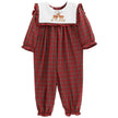 Bailey Boys Reindeer on Plaid, Girls Bubble - Little Miss Muffin Children & Home