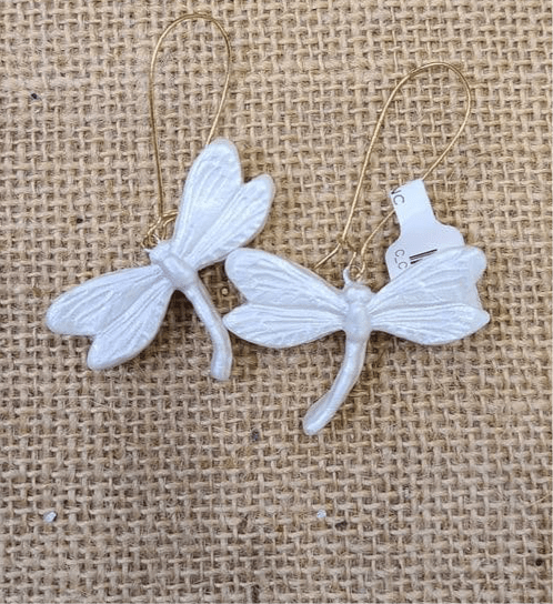Carol Cassisa Carol Cassisa Libellule Andre Blanc Earrings - Little Miss Muffin Children & Home
