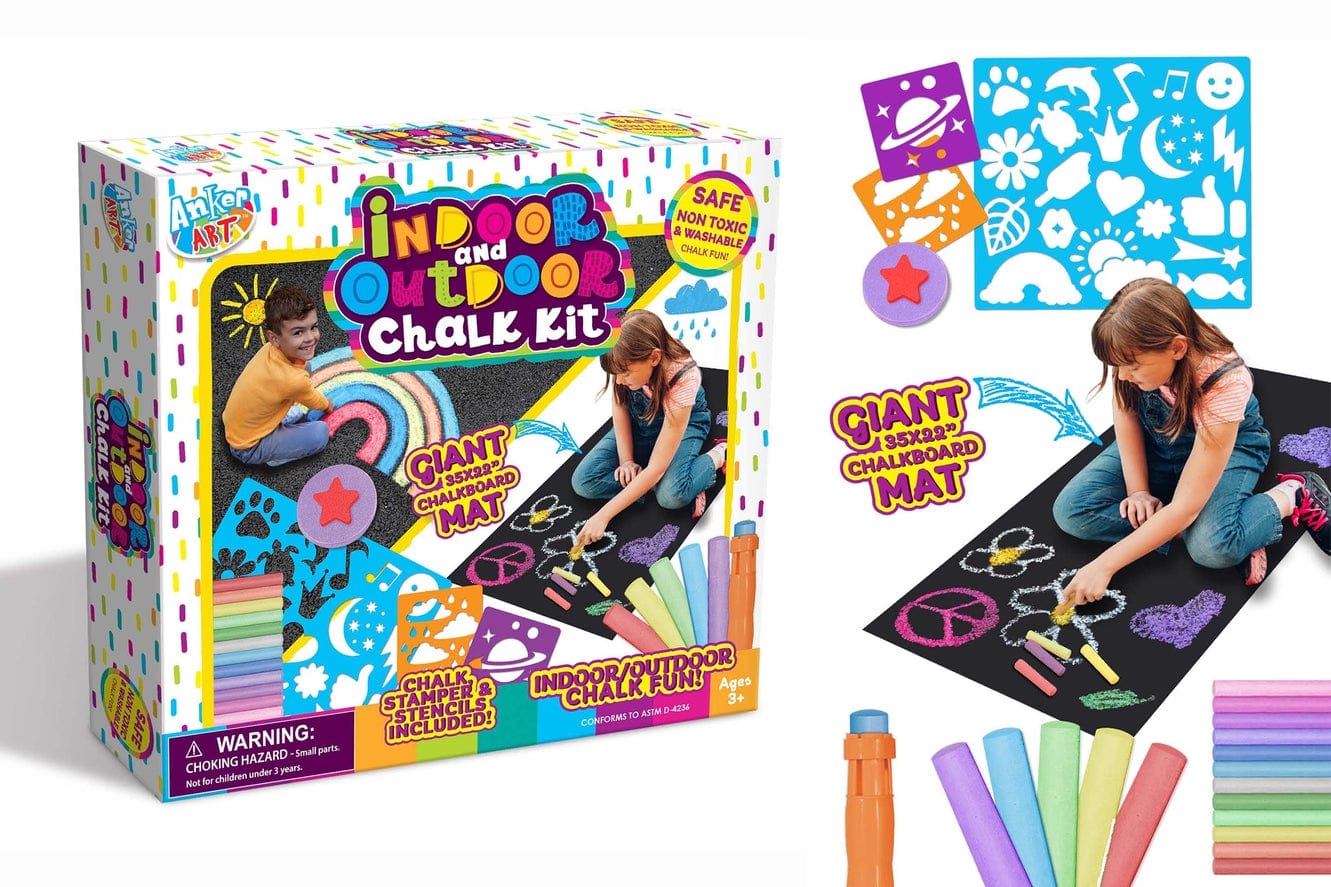 Anker Play Products Anker Play Products Indoor & Outdoor Chalk Set - Little Miss Muffin Children & Home