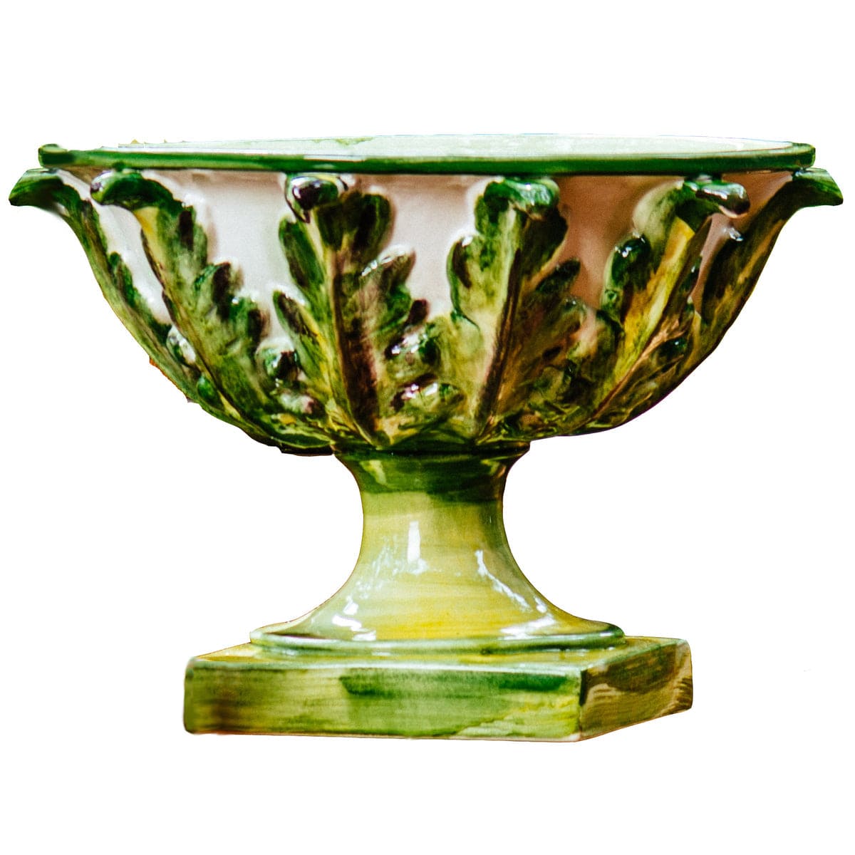Abigail's Home Decor Gathered Garden Footed Bowl with Acanthus Leaves - Little Miss Muffin Children & Home