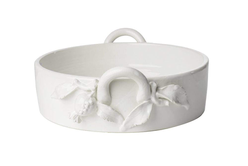 Abigail's Home Decor Abigails Round White Pomegranate Centerpiece Bowl - Little Miss Muffin Children & Home