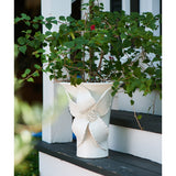 Abigail's Catalina Flower Vase, Matte White