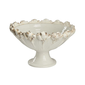 Abigail's Home Decor Abigail's Les Fleur Ivory Footed Bowl - Little Miss Muffin Children & Home