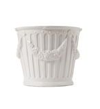 Abigail's Garland Decor Cream Cachepot, Large