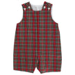 Bailey Boys Boys’ Tartan Plaid Short John-John with Button Tabs, 12M–2T