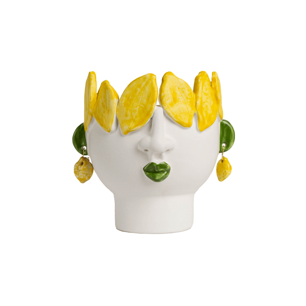 Studio Z Cachepot Small Head with Lemons