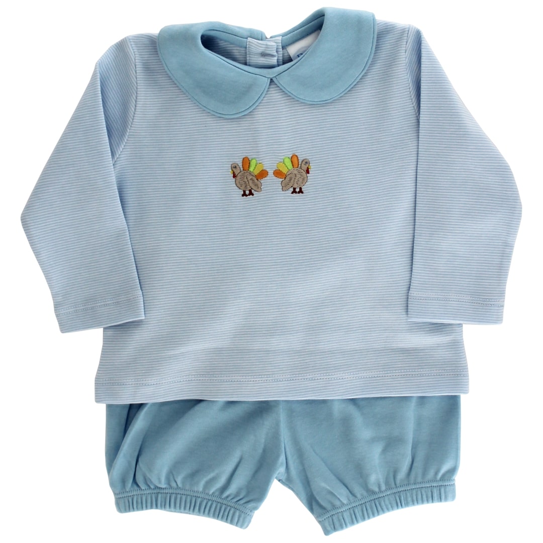 Turkey Trot Boys Bloomer Set