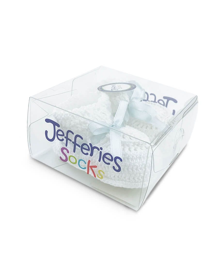 Jefferies Socks Hand Crochet Ribbon Bootie - Little Miss Muffin Children & Home