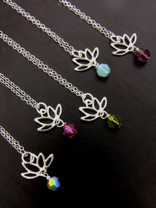 Sosie Designs Sosie Designs Lotus Blooms Necklaces - Little Miss Muffin Children & Home