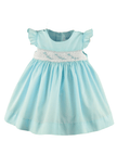 Blue Combo Smock Batista Dress