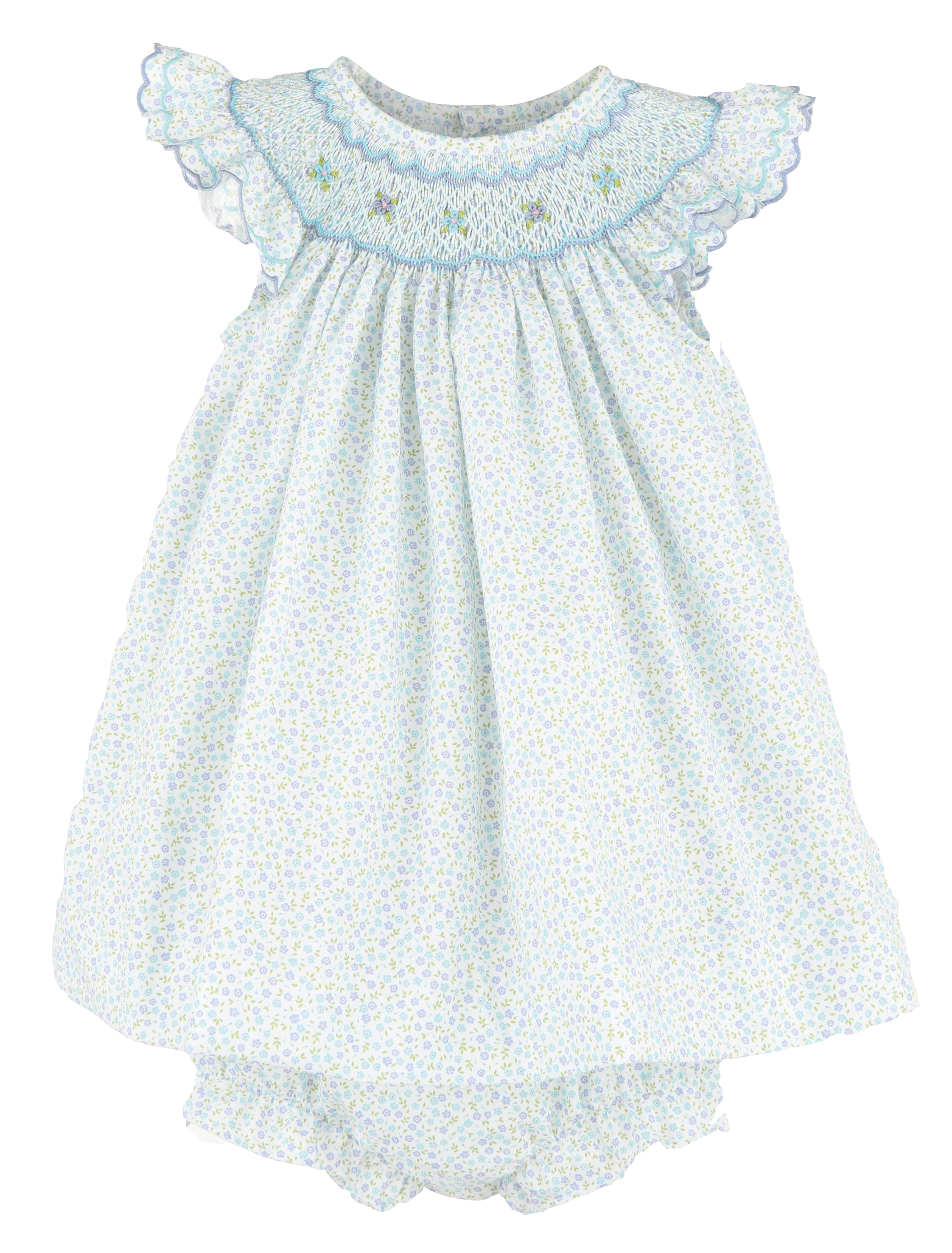 Miniflowers Feston Bishop, Blue