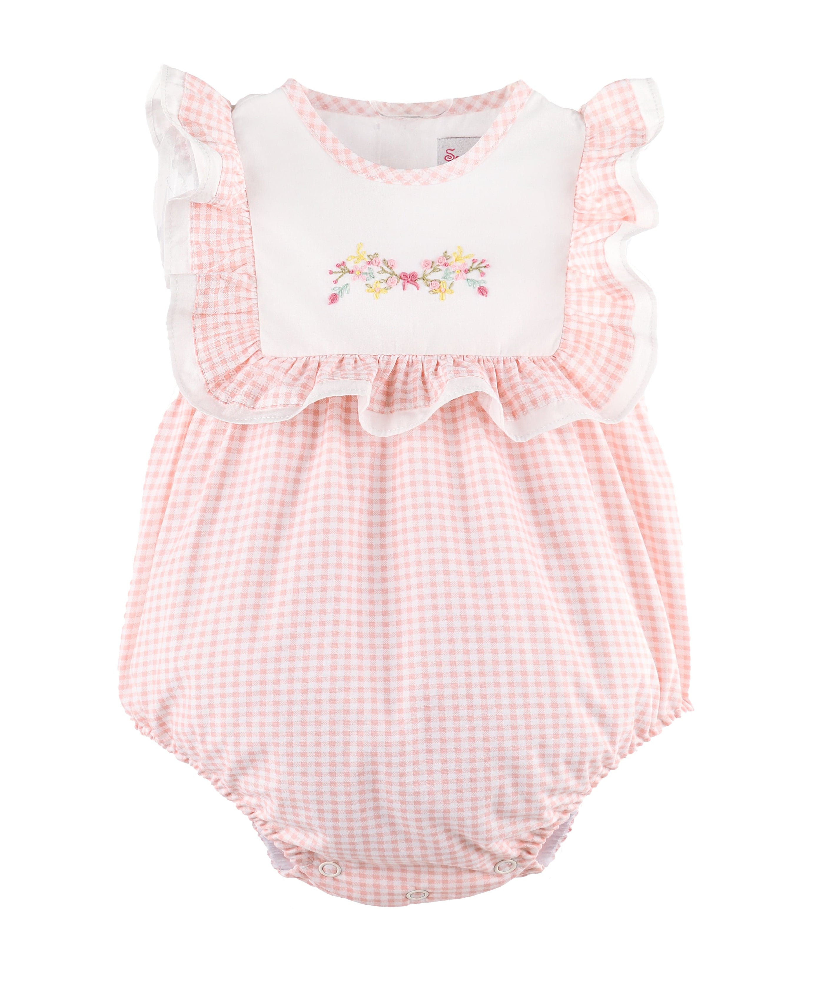 Pink Garden Club Ruffle Bubble