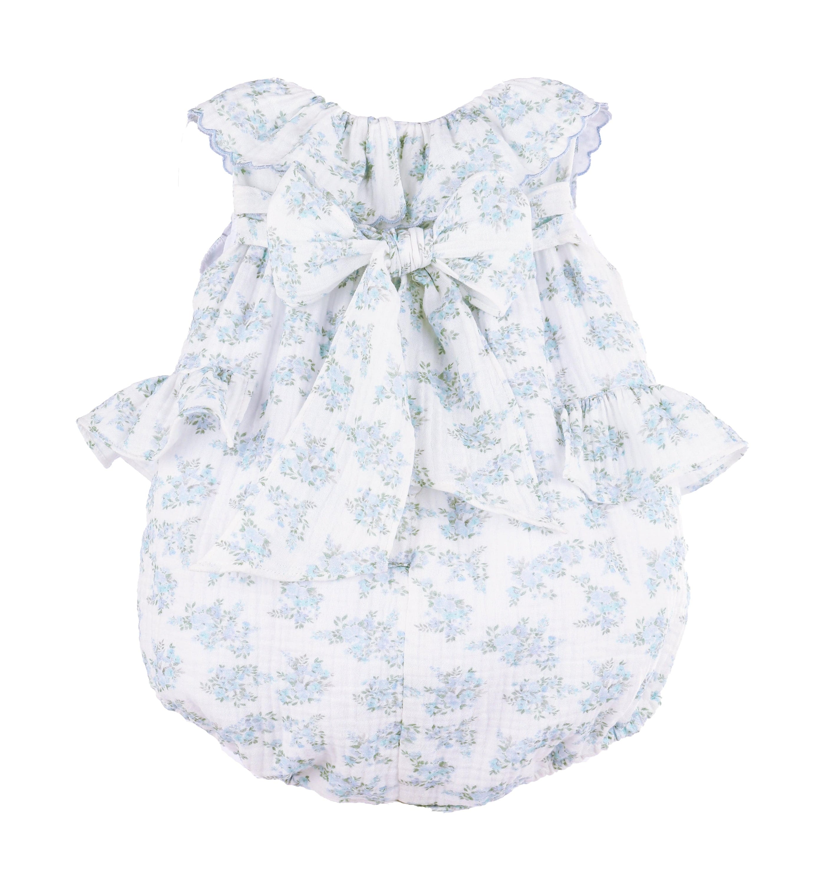 Lilac Floral Bluffs Ruffle Bubble