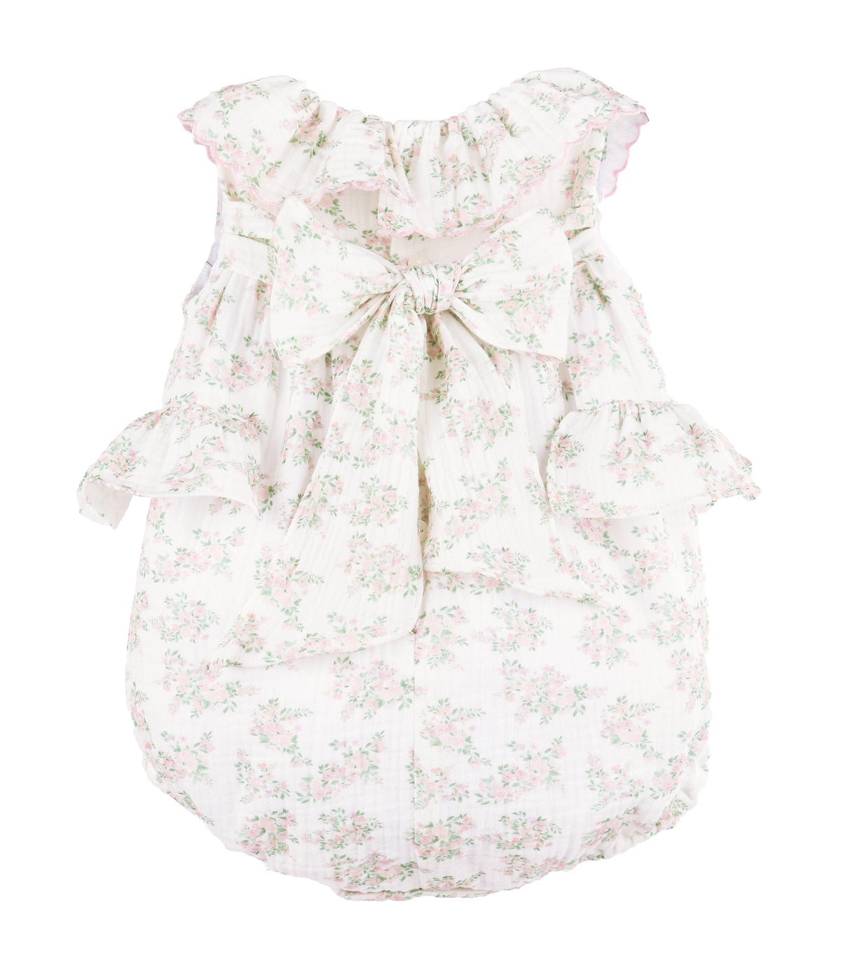 Pink Floral Bluffs Ruffle Bubble