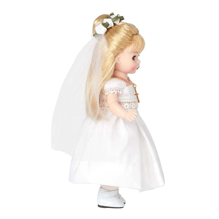 Madame Alexander Madame Alexander 8" First Communion Day Doll - Light Skin Tone/Blue Eyes/Blonde Hair - Little Miss Muffin Children & Home