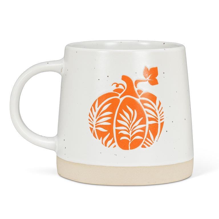 Abbott Abbott Wide Base 14oz Mug with Pumpkin - Little Miss Muffin Children & Home