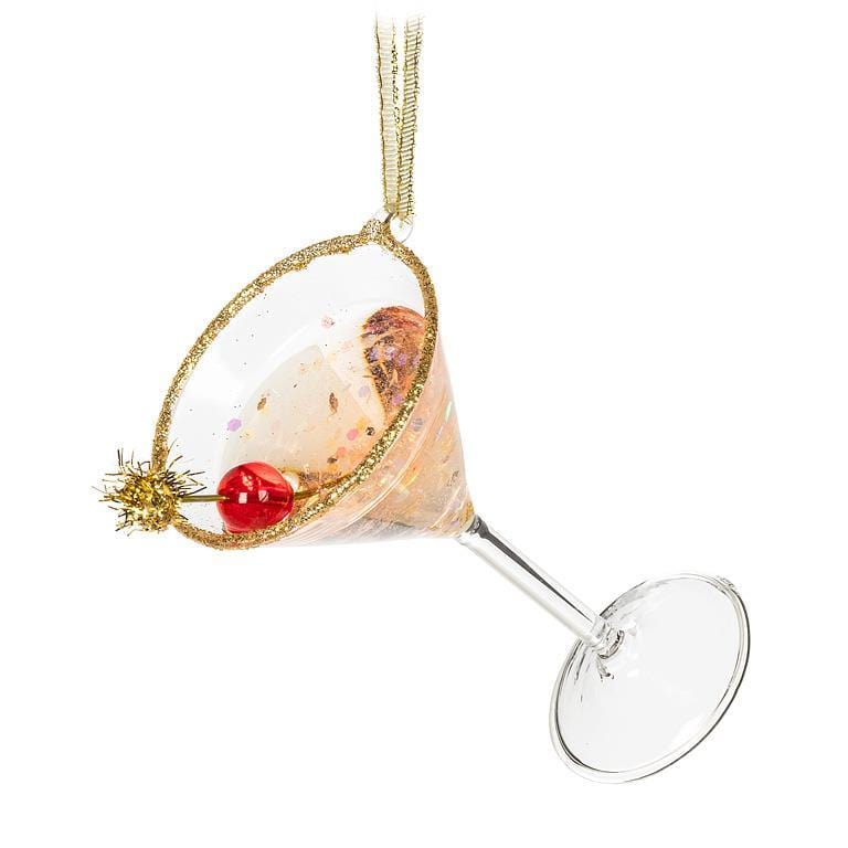 Abbott Abbott Festive Martini Ornament 4"H - Little Miss Muffin Children & Home