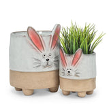 Abbott Abbott Bunny Planters, Available in 2 Sizes - Little Miss Muffin Children & Home